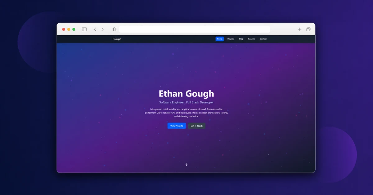 Personal Portfolio (This Website)